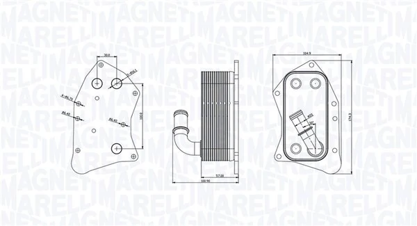 Oil Cooler, engine oil